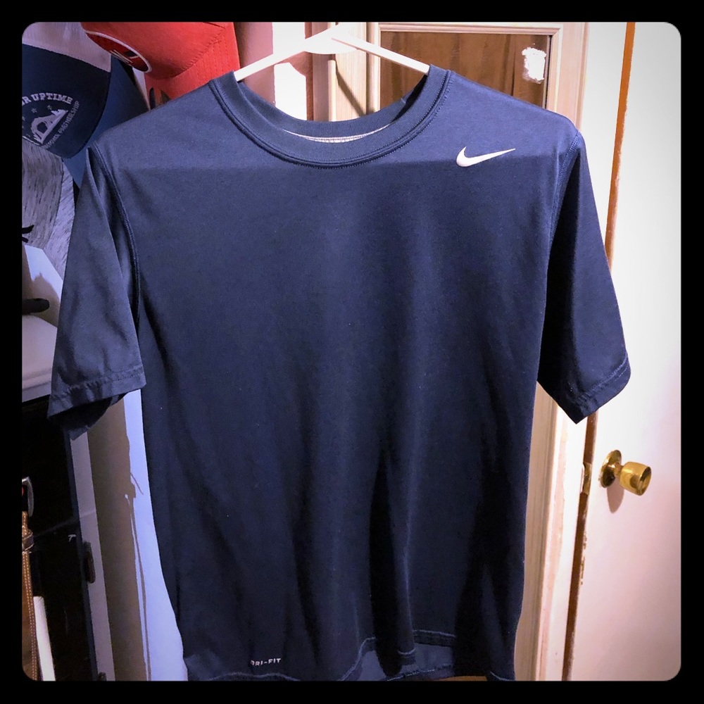 Men’s Nike Navy Blue Sz M Dri Fit Tee